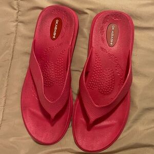 Okabashi Women's Pink Sandals